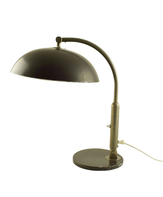 bauhaus, art deco, tabe light, desk light, office, industrial, bedroom, mid century modern, kaiser dell, rietveld, 1930s 1920s lamp, famous interbellum, cubism mondriaan