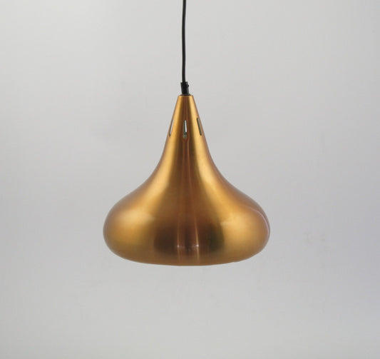 Brushed alumininum copper colored carambole biljart lamp WITH CANOPY