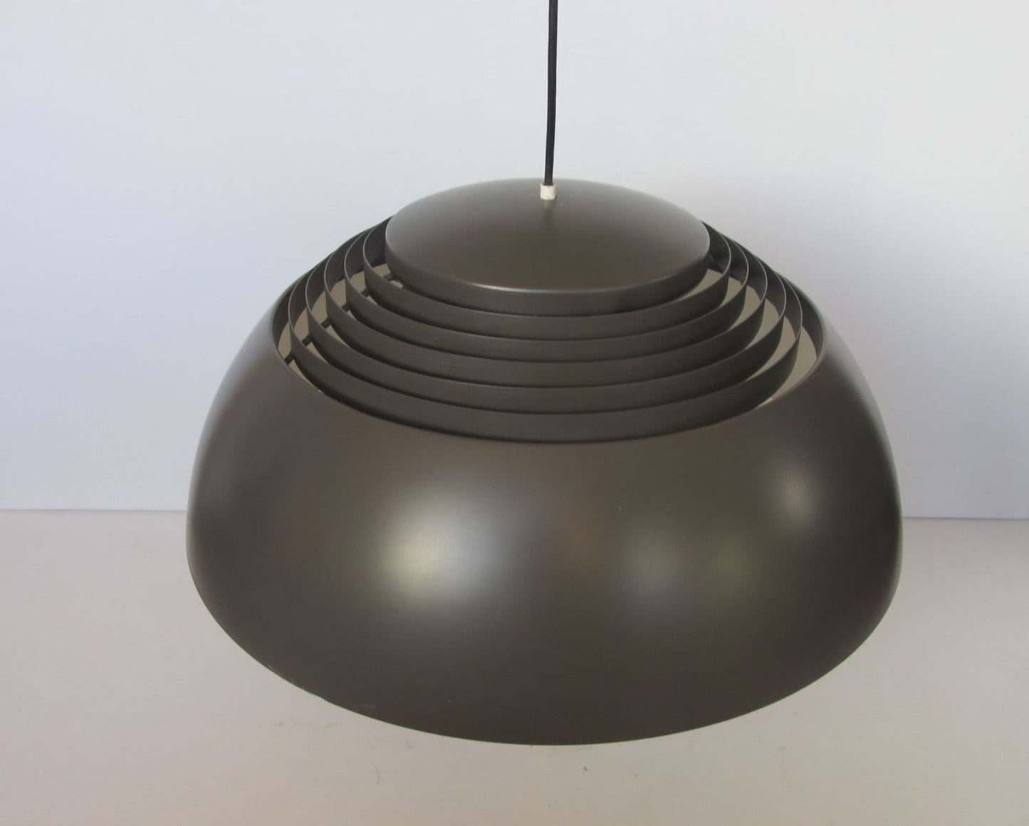 Reserved for H.  Arne Jacobsen AJ Royal ceiling light, for Scandinavian manufacturer Louis Poulsen, known as AJ Royal Pendant