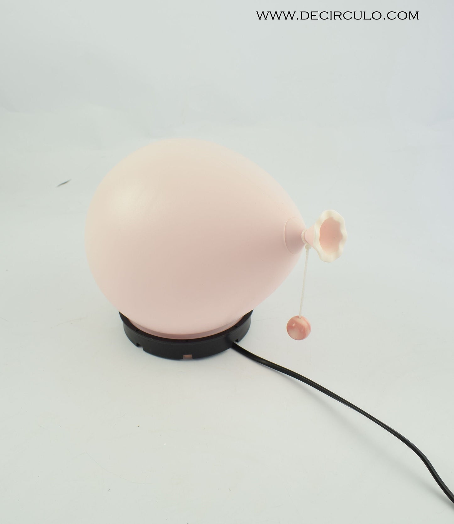 Table, wall or ceiling pink balloon lamp designed by Yves Christin, smallest version