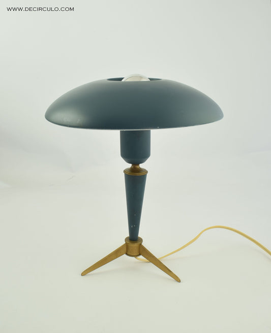 Louis Kalff tafellamp philips "bijou" industrieel design uit de jaren 50