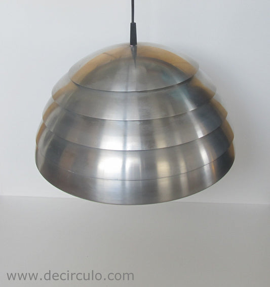 Brushed aluminum pendant scandinavian lamp