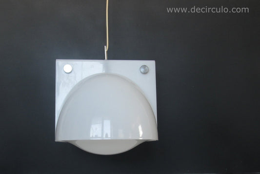 Colgante Harvey Guzzini Orione. Diseño italiano de Ermanno Lampa y Sergio Brazzoli