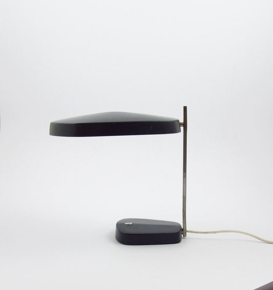 Hillebrand leuchten table lamp Oslo designed by  Heinz Pfaender 1962.