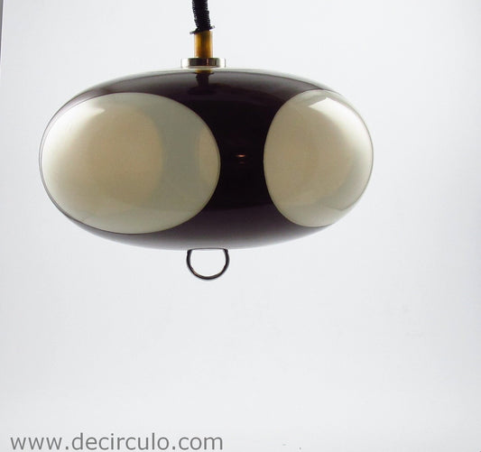 UFO Space age hanglamp van Luigi Colani, designlamp uit de jaren 70