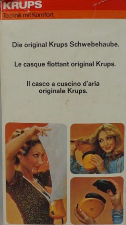 krups hair dryer, KRUPS Solitair, KRUPS model 466, vintage haridryer, orange vintage, hair dresser vintage, hair dresser antique, mid century modern, krups design, Rudolf Maas, velux curver, moulinex braun, aeg philips