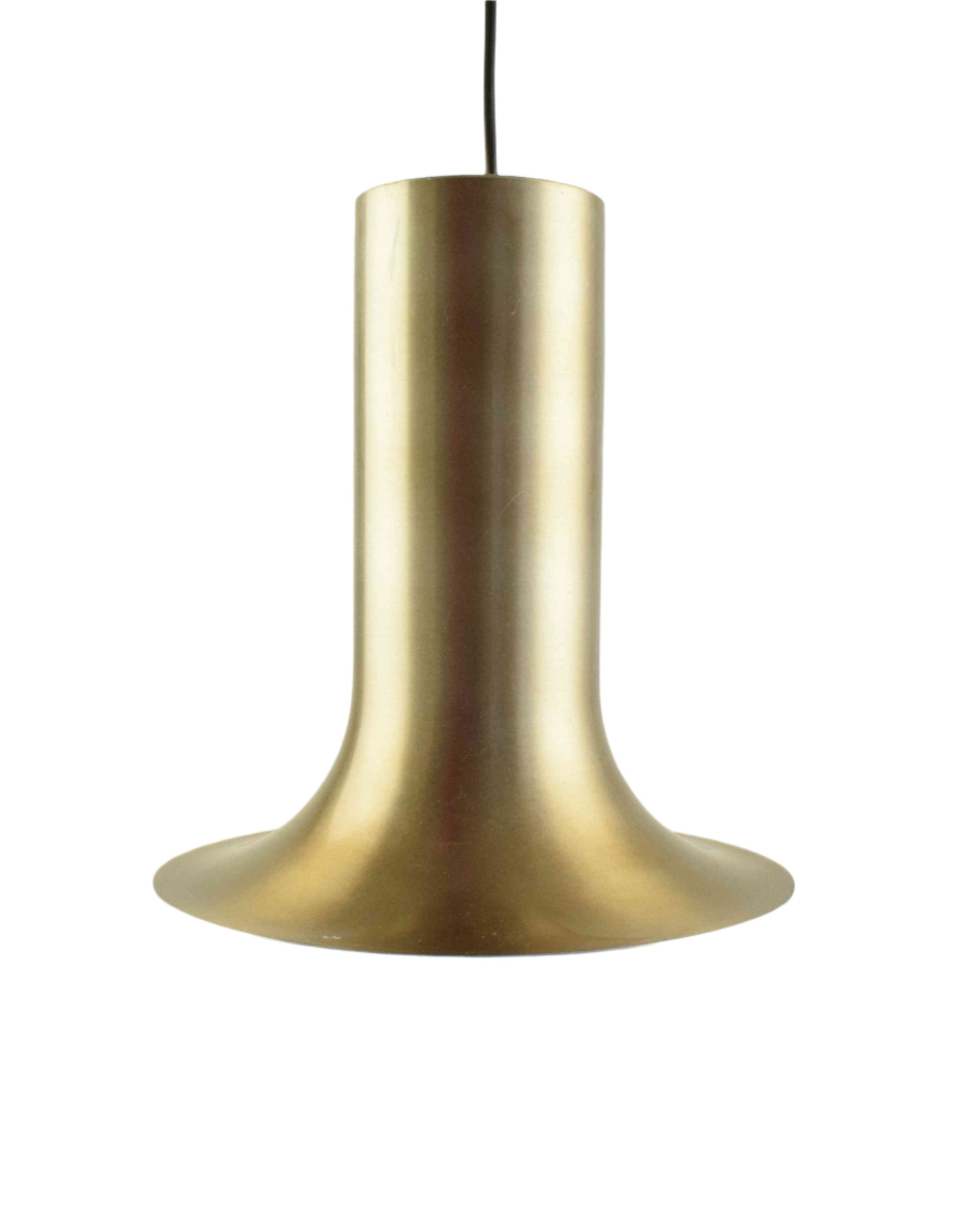 raak amsterdam, bronze lamp, trumpet lamp, made in holland, raak lamps, dinner room lamp, mid century lamp, warm vintage light, hans wegner lamp, marcel breurer, Florence Knoll, van der Rohe, Harry Bertoia pastoe